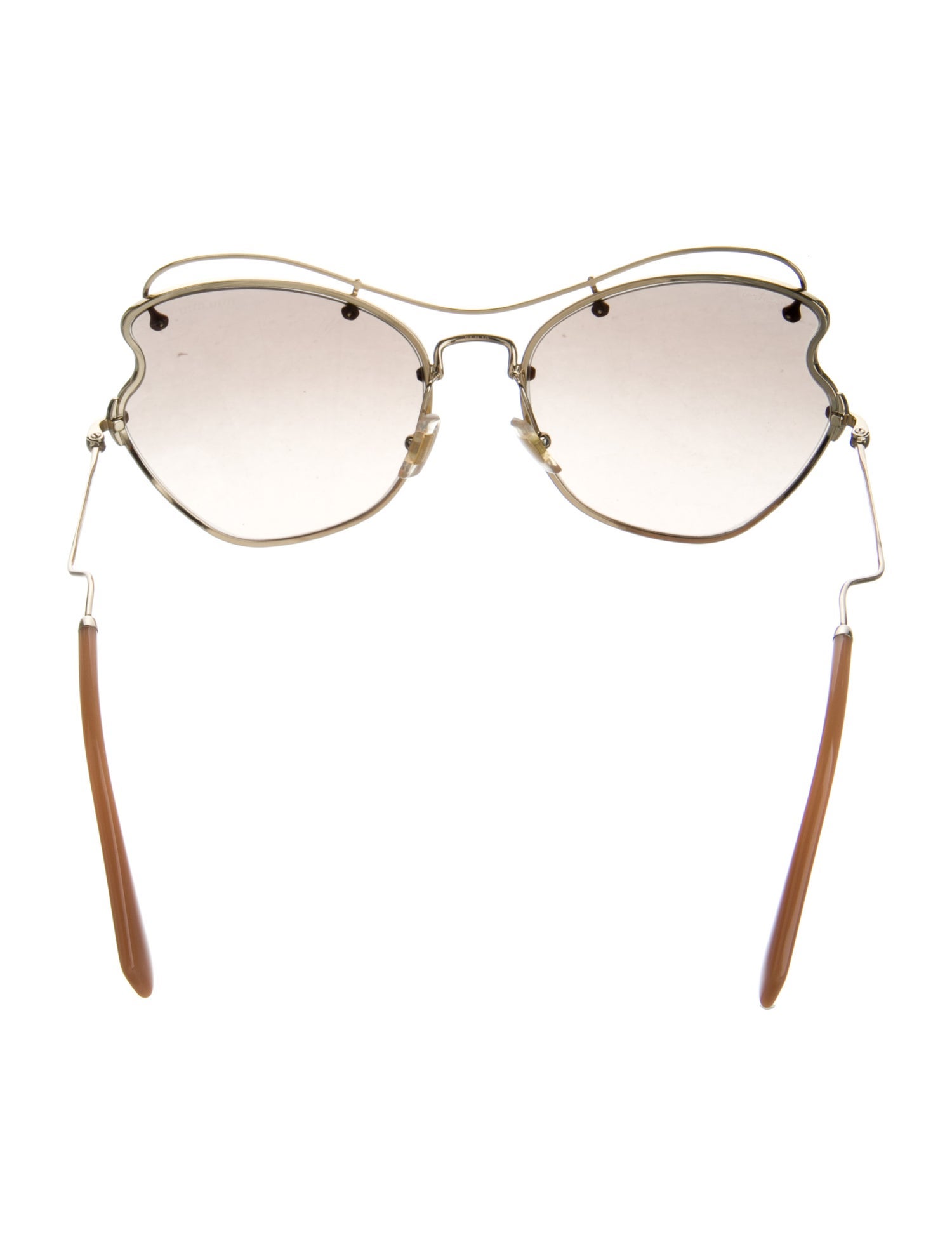 Miu Miu Cat-Eye Gradient Sunglasses