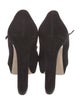 Miu Miu Suede Bow Accents Pumps