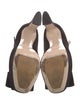 Miu Miu Suede Bow Accents Pumps