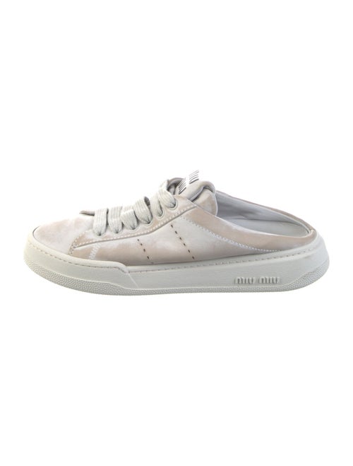 Miu Miu Leather Sneakers