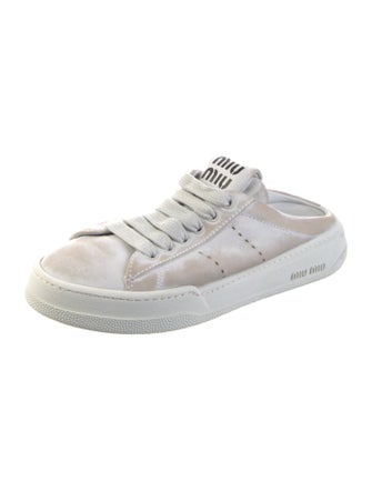 Miu Miu Leather Sneakers