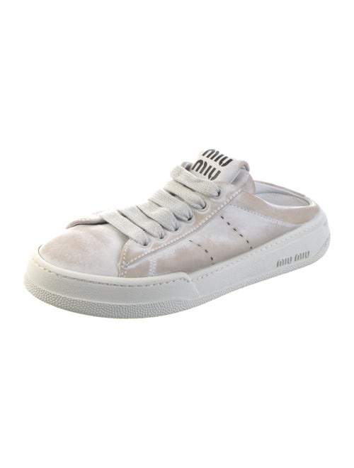 Miu Miu Leather Sneakers