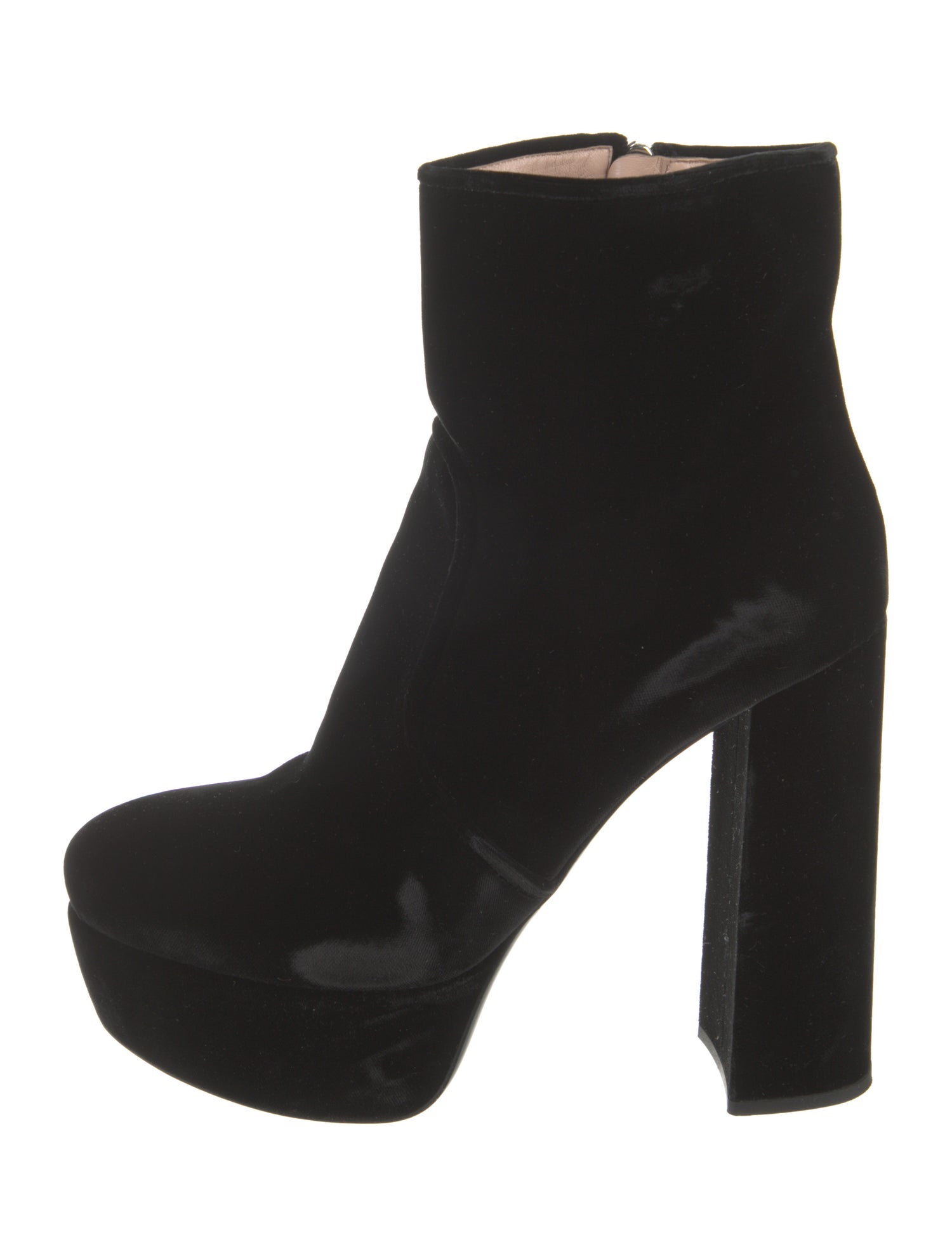 Miu Miu Velvet Boots