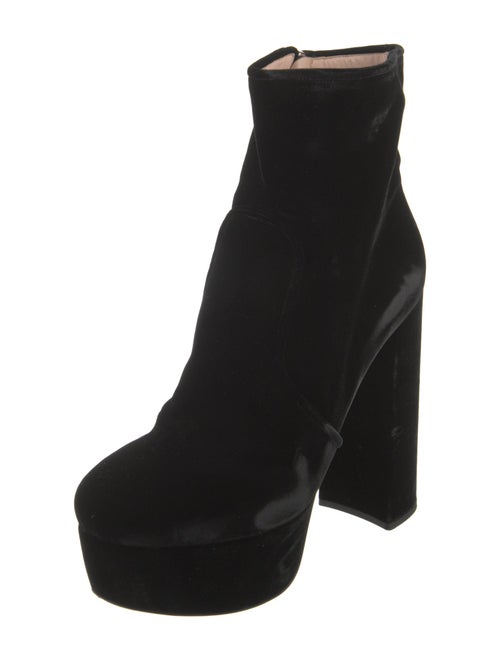 Miu Miu Velvet Boots