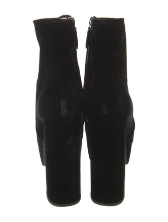 Miu Miu Velvet Boots