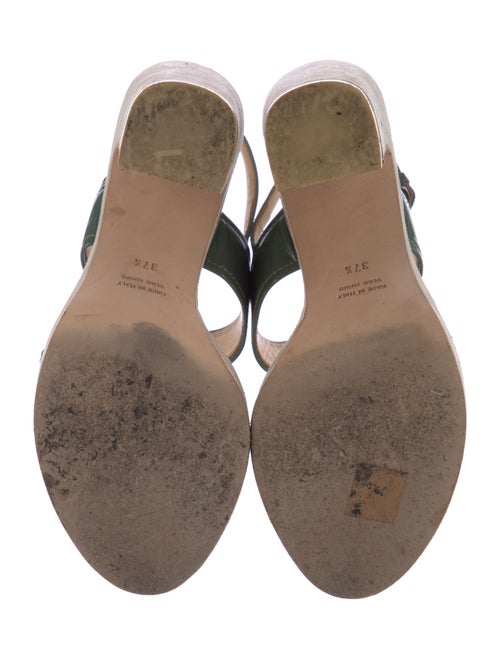 Miu Miu Suede Slingback Sandals