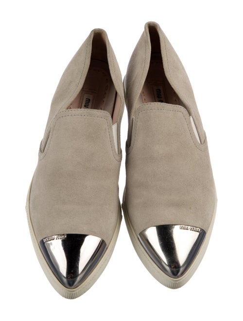 Miu Miu Suede Loafers