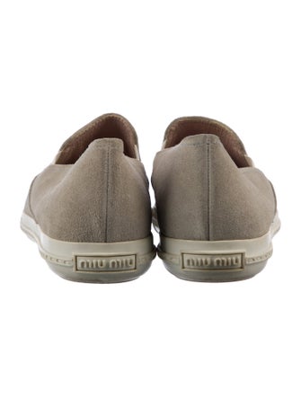 Miu Miu Suede Loafers