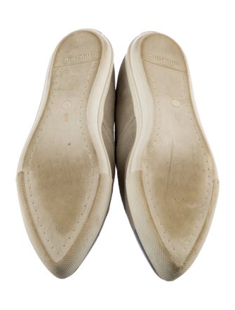 Miu Miu Suede Loafers