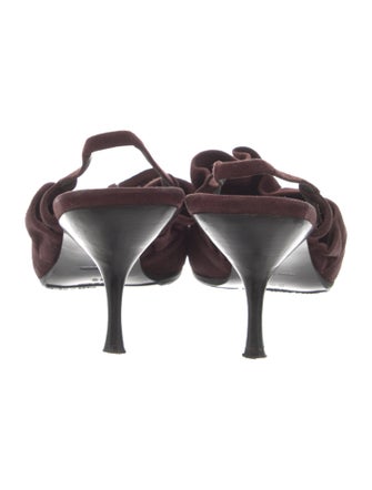Miu Miu Suede Slingback Pumps