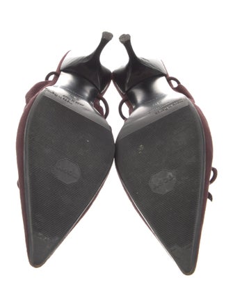 Miu Miu Suede Slingback Pumps