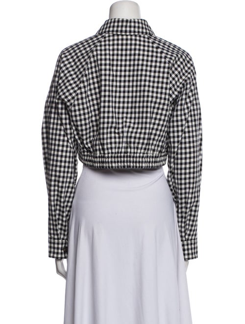 Miu Miu 2023 Plaid Print Bolero