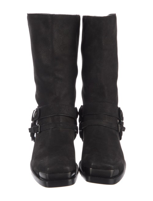 Miu Miu Suede Moto Boots