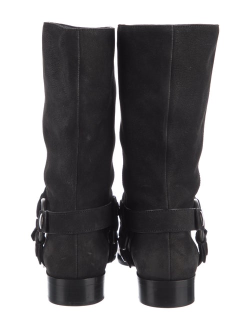 Miu Miu Suede Moto Boots