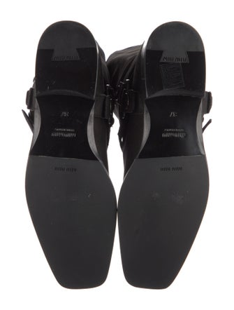 Miu Miu Suede Moto Boots