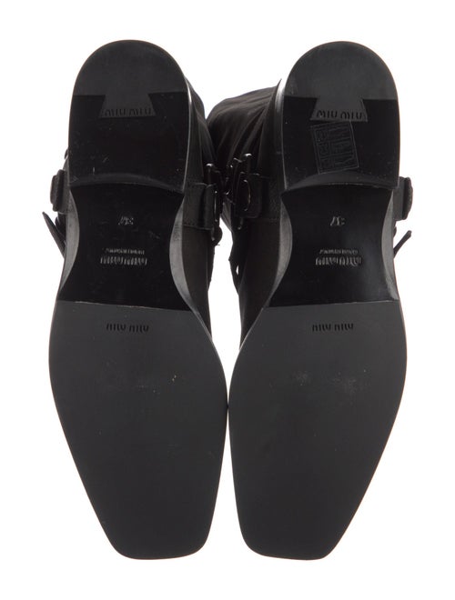Miu Miu Suede Moto Boots