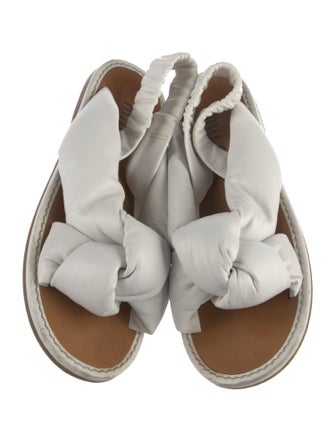 Miu Miu Leather Slides