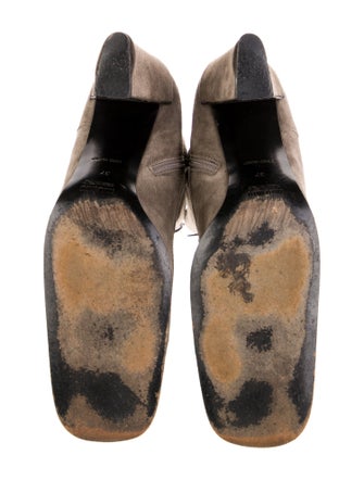 Miu Miu Suede Lace-Up Boots