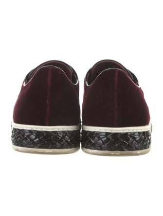 Miu Miu Velvet Sneakers