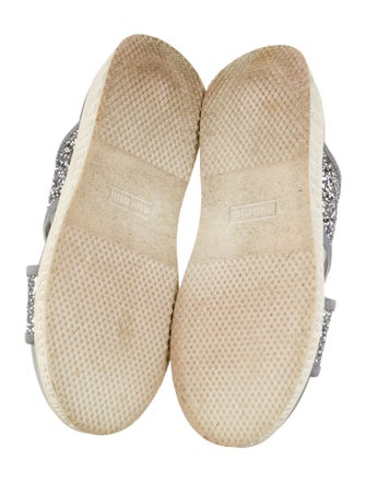 Miu Miu Glitter Slides