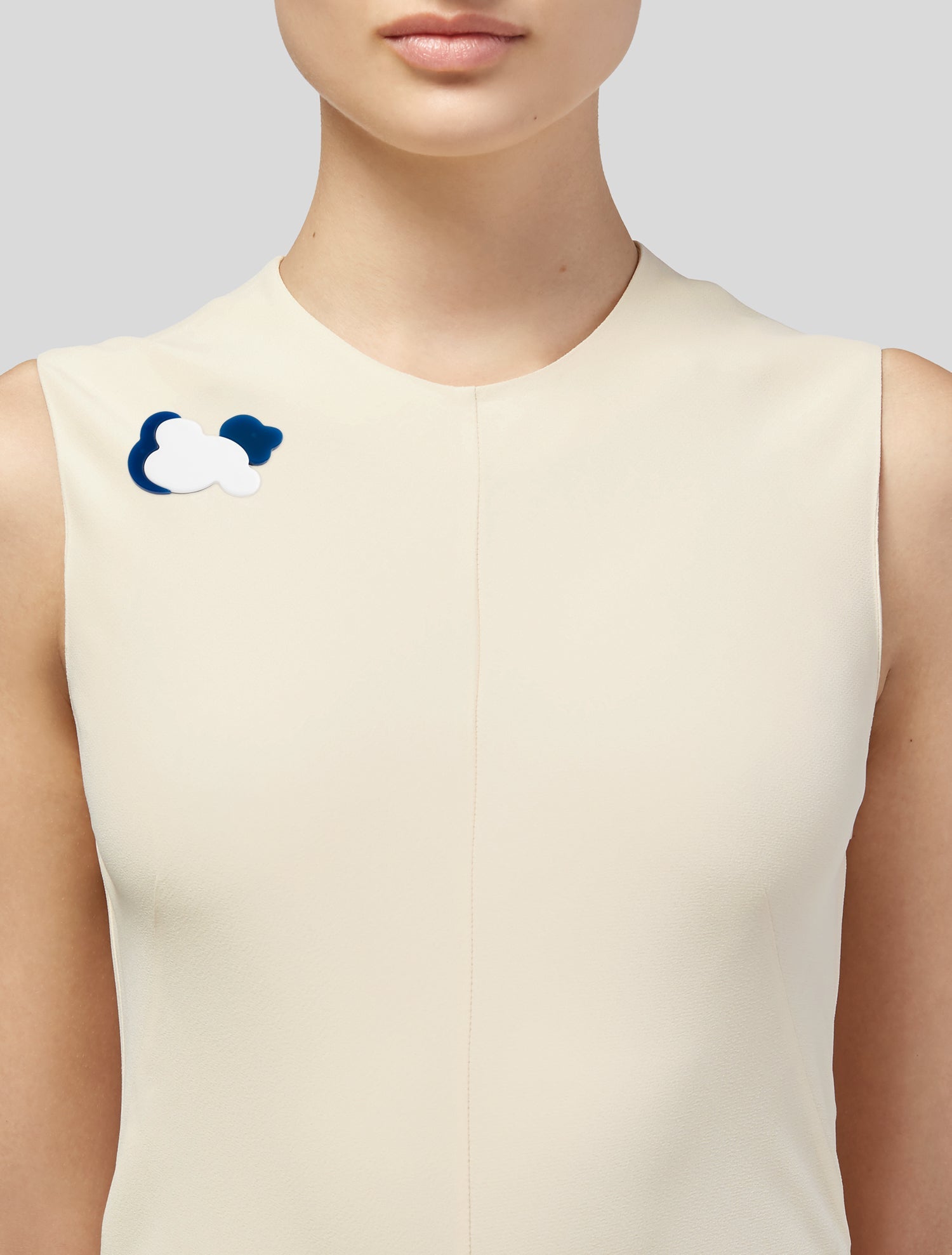 Miu Miu Resin Cloud Pin Brooch