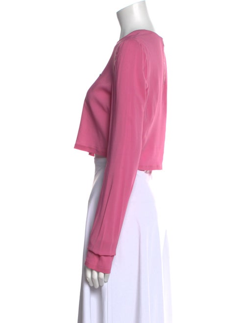 Miu Miu 2021 Graphic Print Crop Top