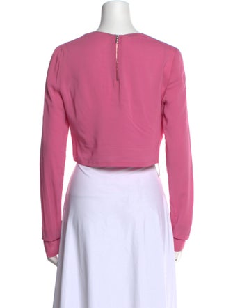 Miu Miu 2021 Graphic Print Crop Top