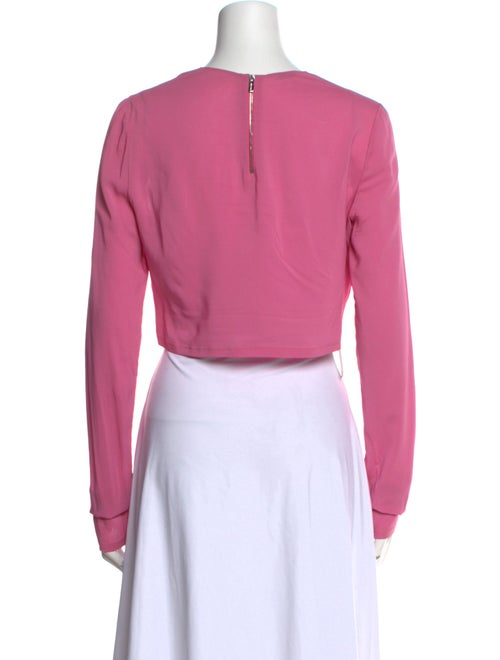 Miu Miu 2021 Graphic Print Crop Top