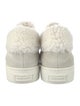 Miu Miu Suede Fur Trim Sneakers