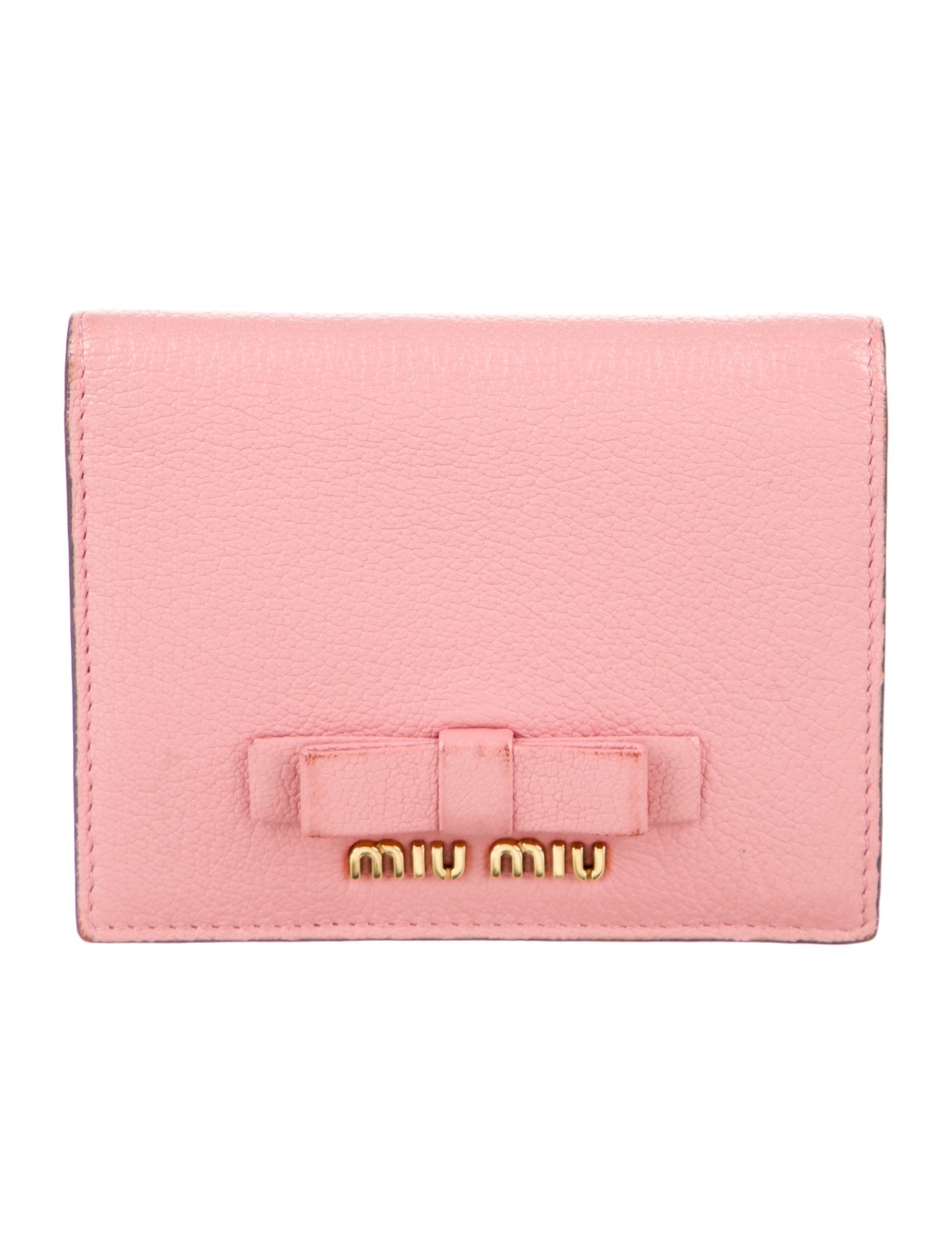 Miu Miu Leather Compact Wallet