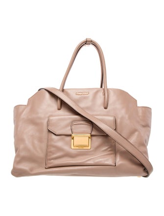 Miu Miu Leather Shoulder Bag