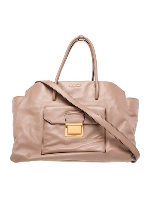 Miu Miu Leather Shoulder Bag