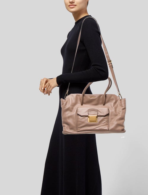 Miu Miu Leather Shoulder Bag