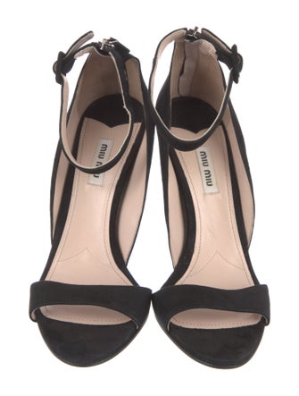 Miu Miu Suede Sandals