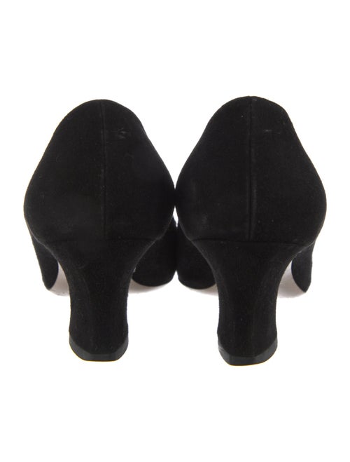 Miu Miu Suede Bow Accents Pumps