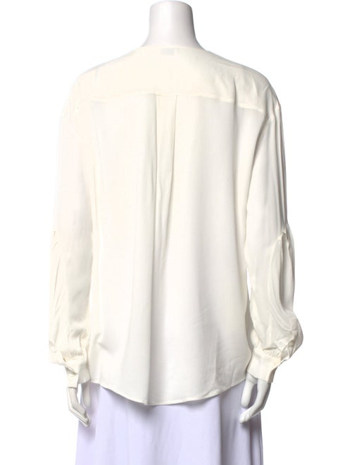 Miu Miu 2011 V-Neck Button-Up Top
