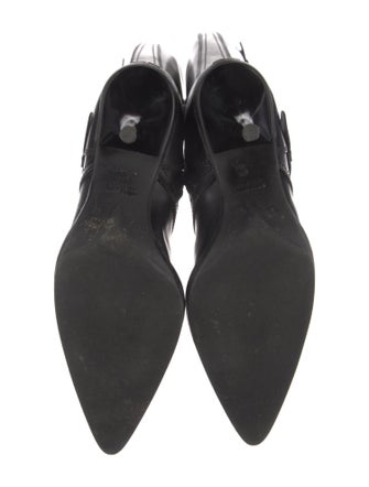 Miu Miu Leather Riding Boots