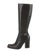 Miu Miu Leather Riding Boots