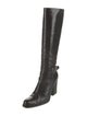 Miu Miu Leather Riding Boots