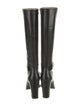 Miu Miu Leather Riding Boots
