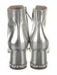 Miu Miu Leather Crystal Embellishments Boots