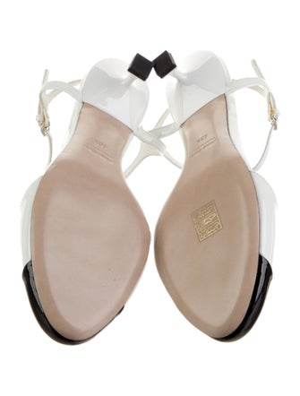 Miu Miu Patent Leather T-Strap Pumps