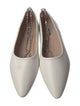 Miu Miu Leather Crystal Embellishments Ballet Flats