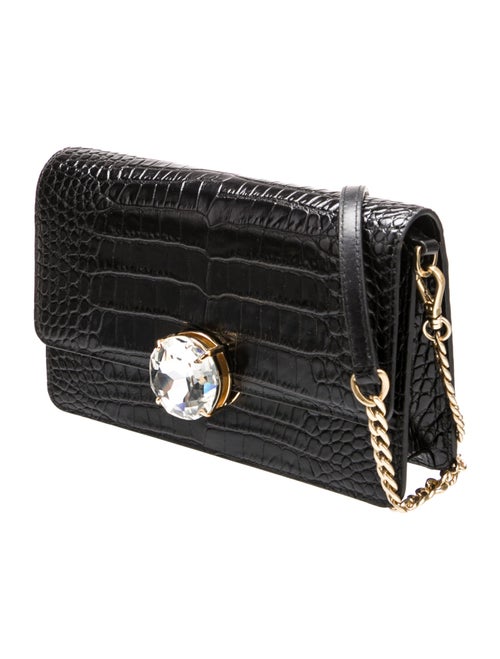 Miu Miu Embossed Leather Shoulder Bag