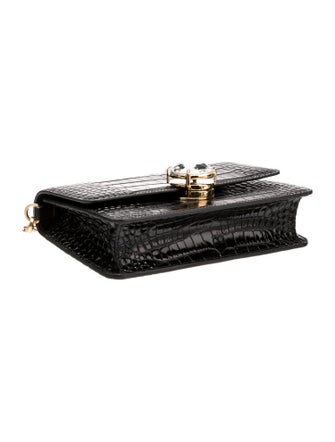 Miu Miu Embossed Leather Shoulder Bag