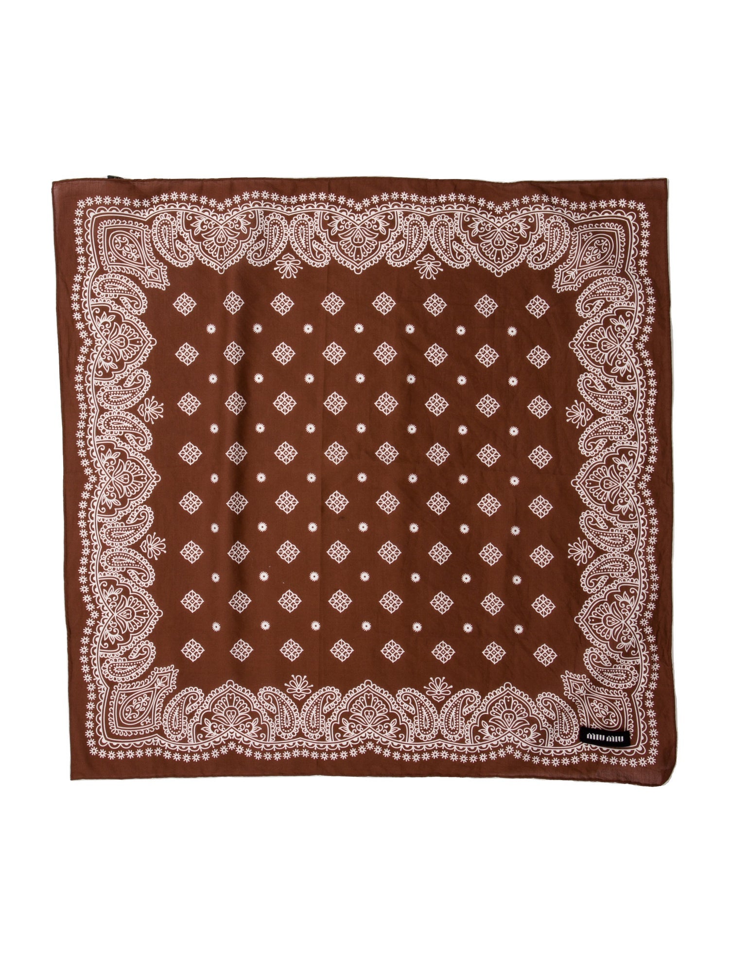 Miu Miu Printed Bandana