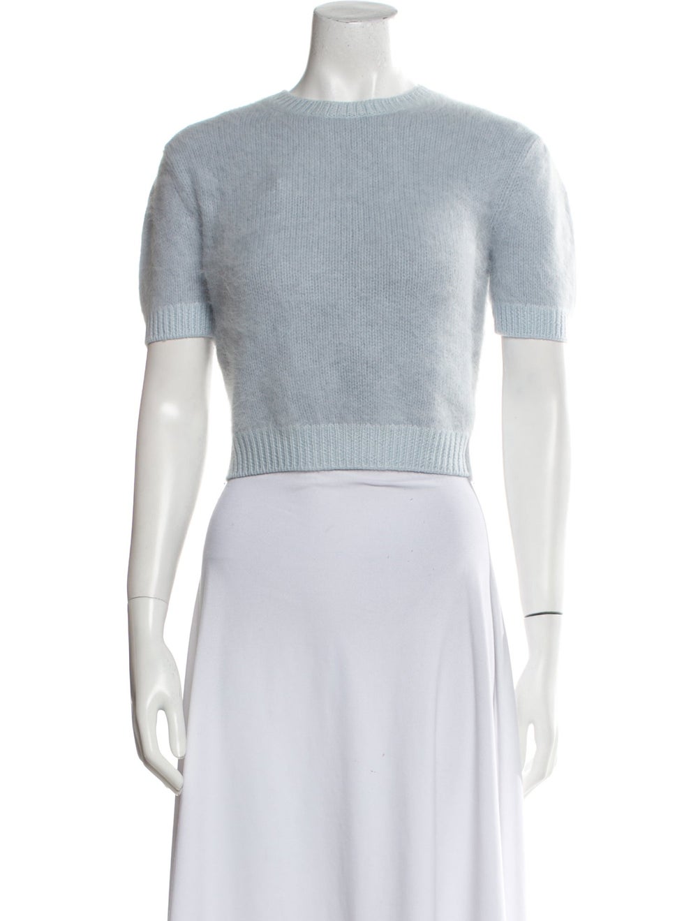Miu Miu Angora Cropped Sweater From the 2015 Coll… - image 1