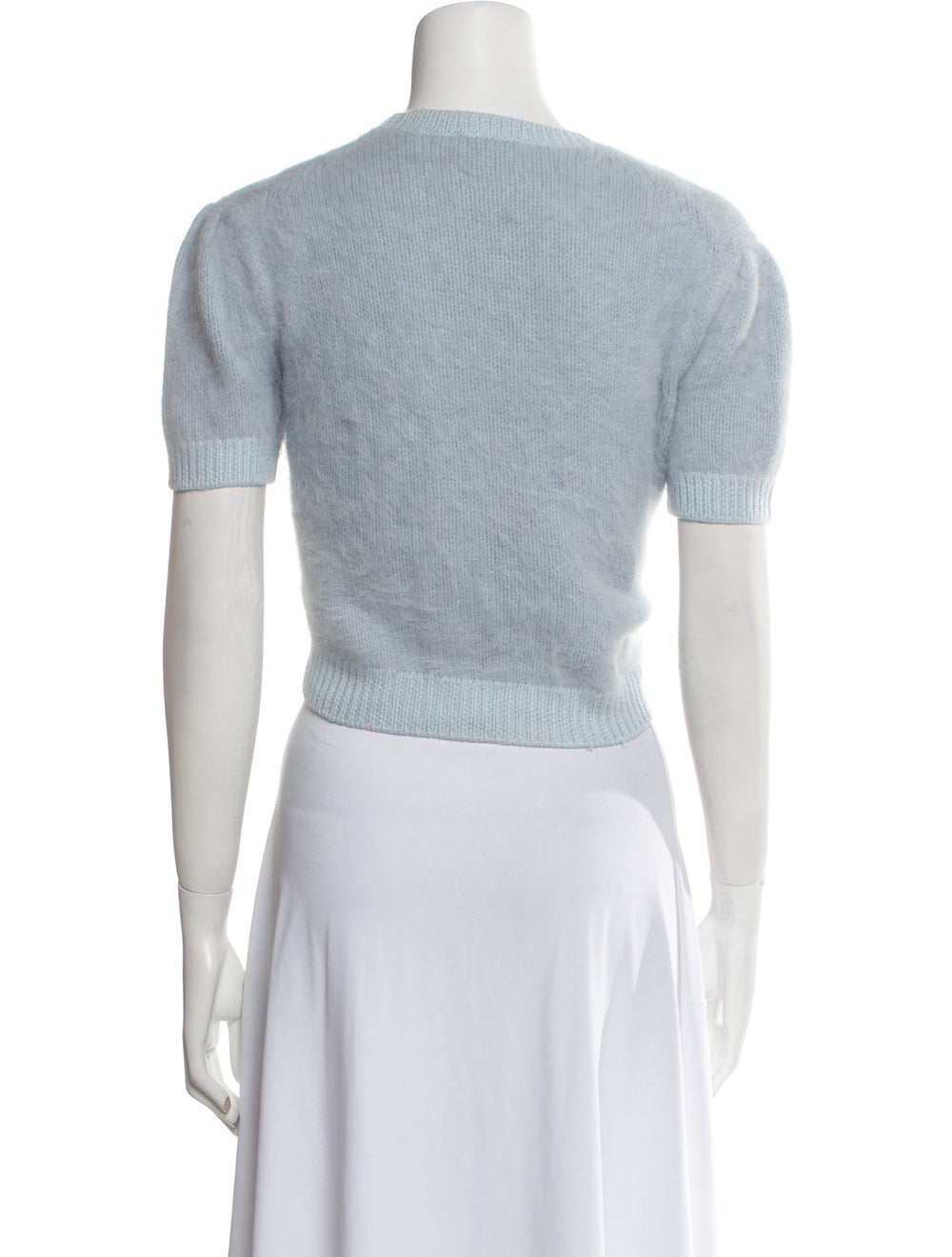 Miu Miu Angora Cropped Sweater From the 2015 Coll… - image 3