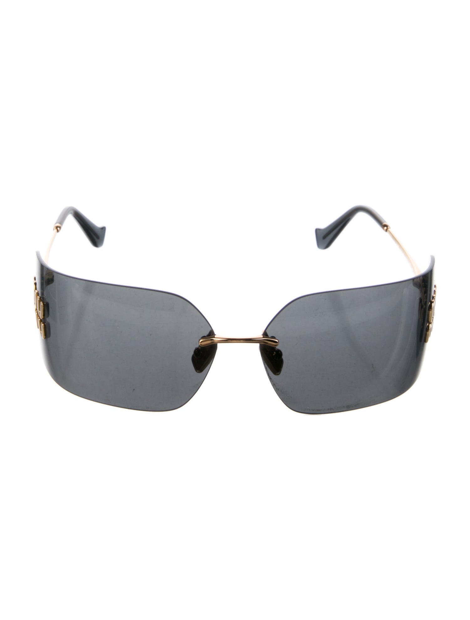 Miu Miu Oversize Tinted Sunglasses