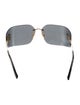 Miu Miu Oversize Tinted Sunglasses